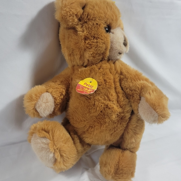 Vintage Steiff Petsy Plush Bear Joint Squeaker Working West Germany 0230/28 - Picture 8 of 8